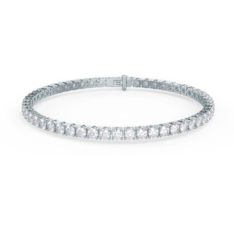 Lab grown diamond tennis bracelet