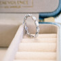 Marquise Cut Eternity Ring 18k Gold - East to West