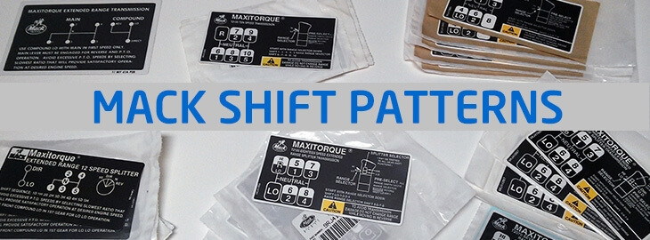 Mack Shift Label Patterns