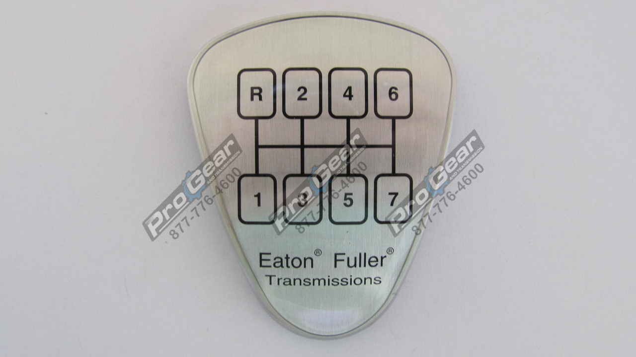 Eaton Fuller 7-Speed Shift Pattern Medallion 5586122