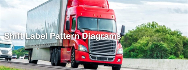 Shift Label Pattern Diagrams