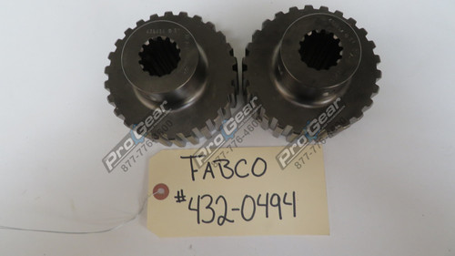 432-0494 Fabco Pump Drive Gear | 14T, 12/24P, 1.25" ID - photo 1