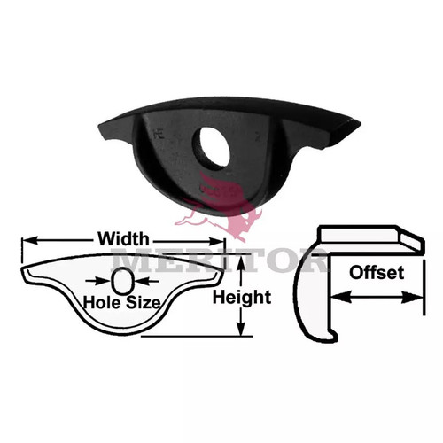 Meritor Clamp-Rim P/N: R005827