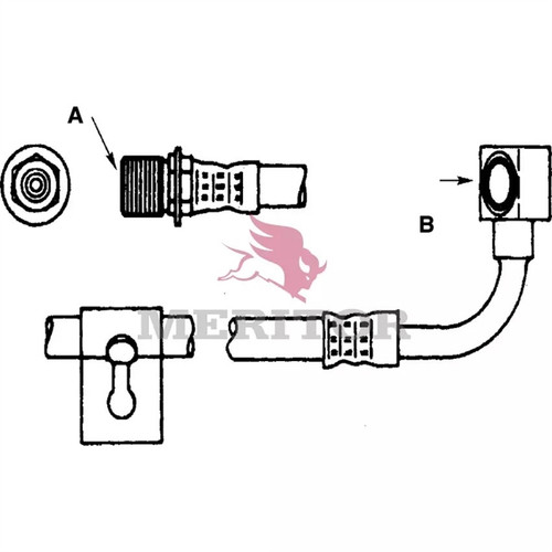 Meritor Hydraulic Hose P/N: R4577187