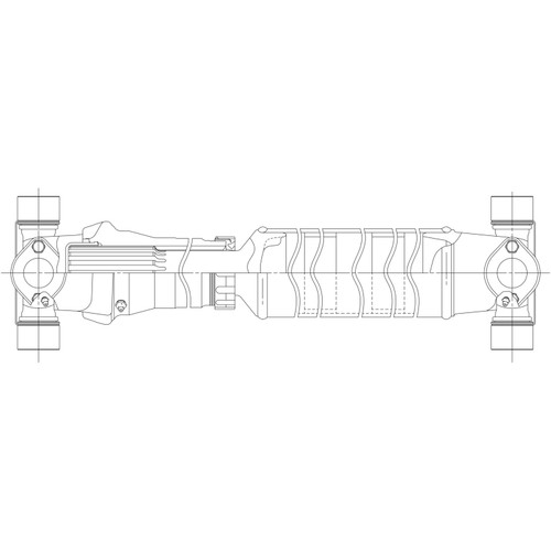 Dana Spicer Driveshaft P/N: 906354-0211 or 9063540211