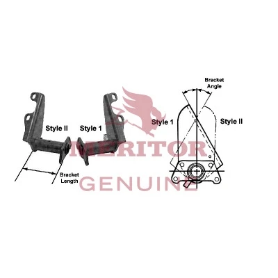Meritor Bracket P/N: A27-3299V1556 or A273299V1556