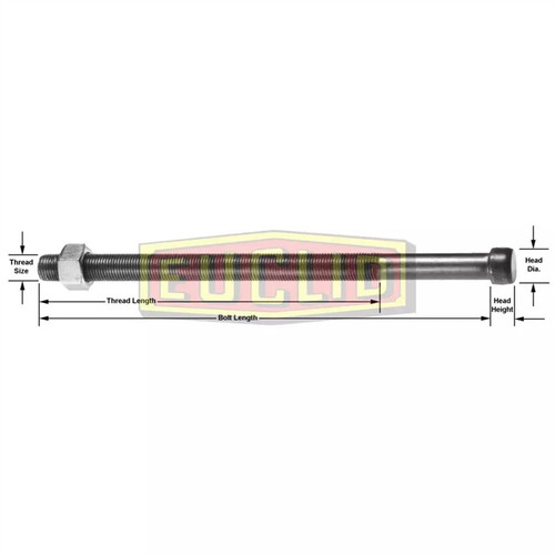 Meritor Bolt P/N: EE3196 or E-3196