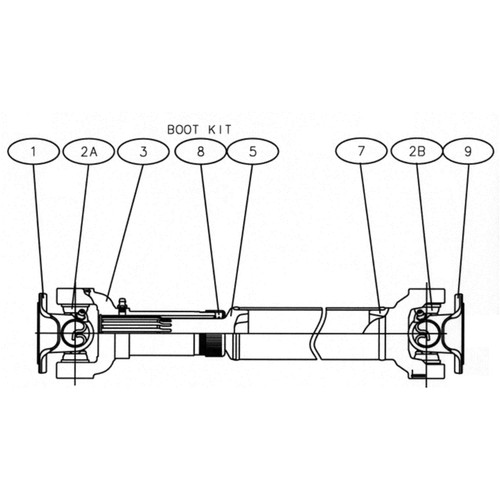 Dana Spicer 11C Wiab Lfl P/N: 600001050