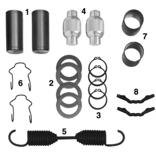 Meritor Brake Kit P/N: E1816S or E-1816S