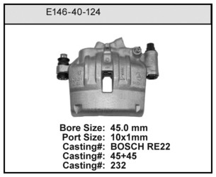 Bendix Caliper P/N: E14640124