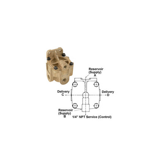 KN28520 Midland Haldex Relay Valve, Rg2