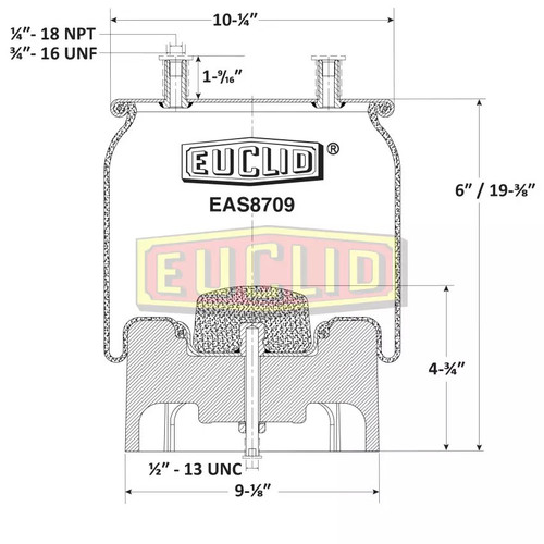 EAS870924 Meritor Air Spring