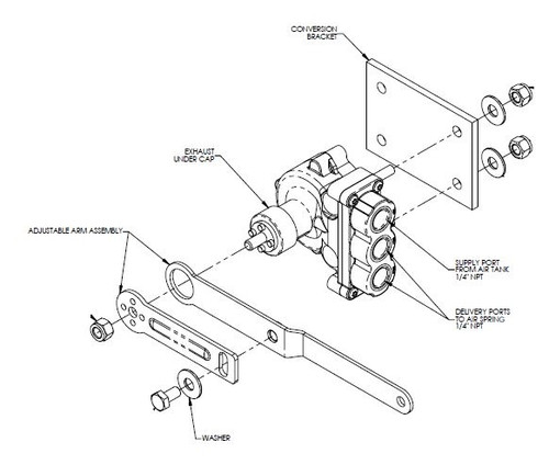 Midland Haldex Pr Valve 3 P/N: 90555046