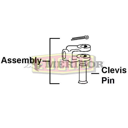 Meritor Clevis Assembly P/N: E8899