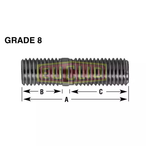 Meritor Stud P/N: E4956A-PL or E4956APL