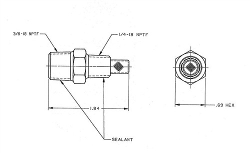 Midland Haldex Filter P/N: 1118260
