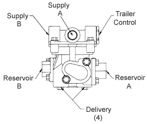 Midland Haldex Valve P/N: KN26010