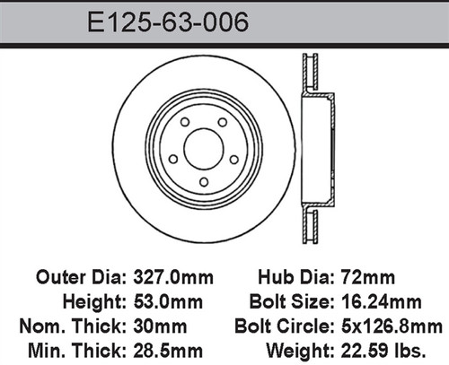 Bendix Rotor P/N: E12563006