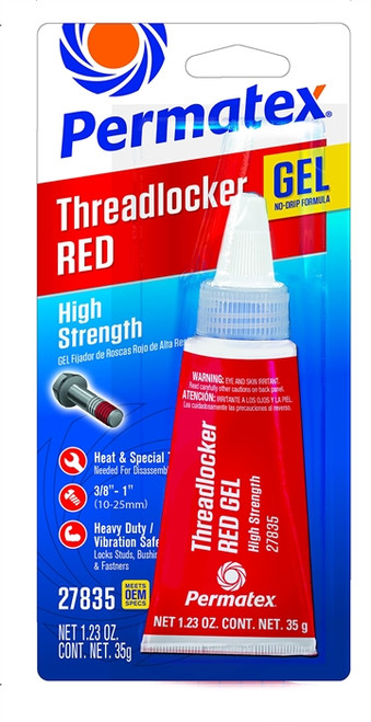 Permatex Threadlocker Gel P/N: 27835