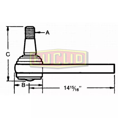 Meritor Uni-Rod End P/N: E3165