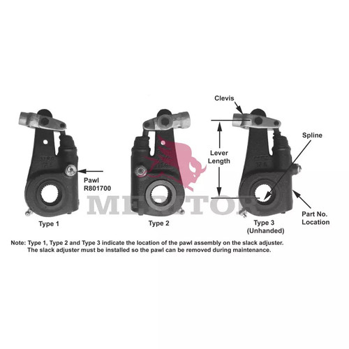 Meritor Auto Slack Kit P/N: E11403
