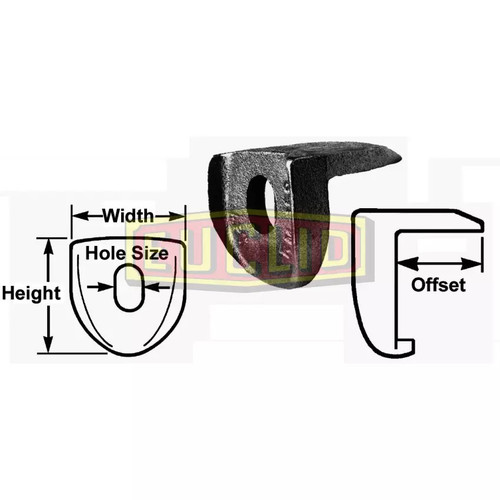 Meritor Clamp P/N: E5823