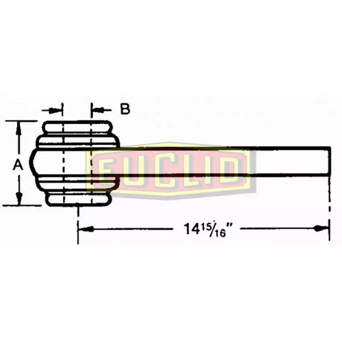Meritor Uni-Rod End P/N: E3169