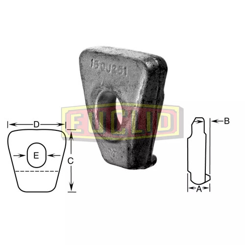 Meritor Clamp P/N: E6053