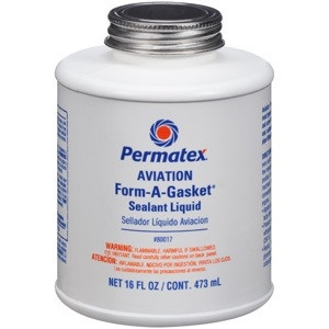 Permatex Aviation Form-A-Gasket No. 3 Sealant Liquid P/N: 80017