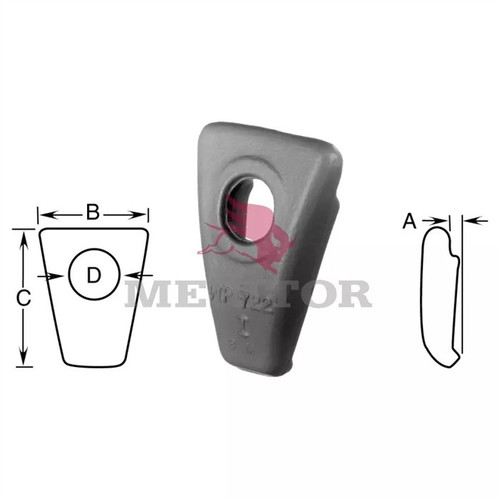 Meritor Clamp Rim P/N: R009023