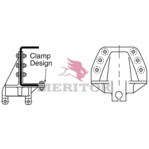 Meritor Hanger P/N: R3010267