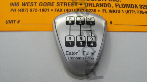 5586107 Eaton Fuller Overdrive 10 and 15 Speed Shift Medallion - photo 1