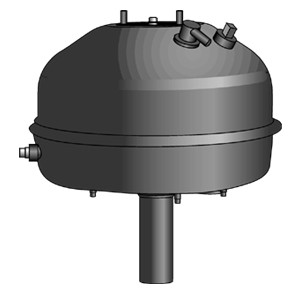 Midland Haldex Vacuum Booster P/N: RV408405X