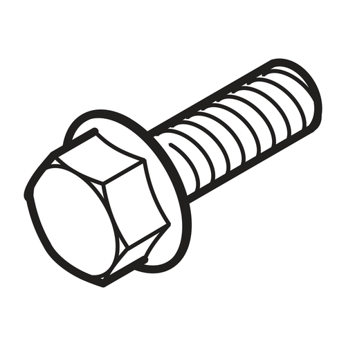 EAHD10001814 Eaton Endurant Hex Flange Head Screw M8x1.25x25