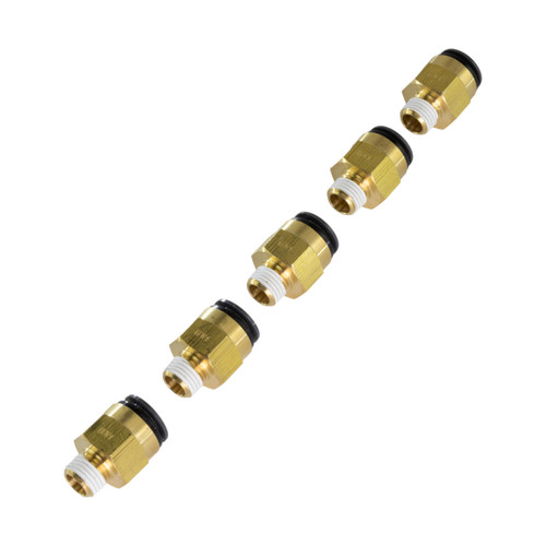 12-93084 5 Pack Air Brake Air Line Connector Fitting