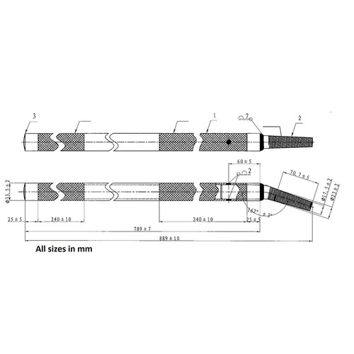 WA140-3002 Winch Bar