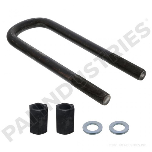 7QK3148P2 Mack Semi-Round U Bolt Kit 2-Pack