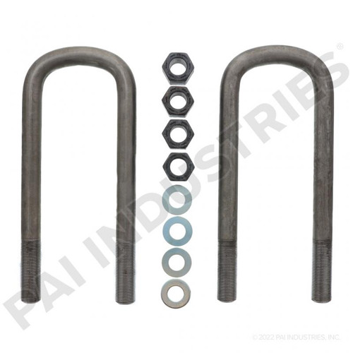 7QK3164 Mack 2 Pack Semi-Round U Bolt Kit
