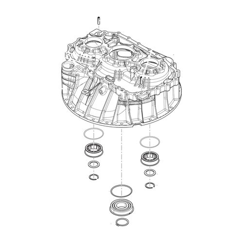 EAHDK-4653 Eaton Fuller Clutch Housing Kit