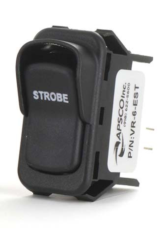 VR-6-EST Apsco Electric Strobe Switch