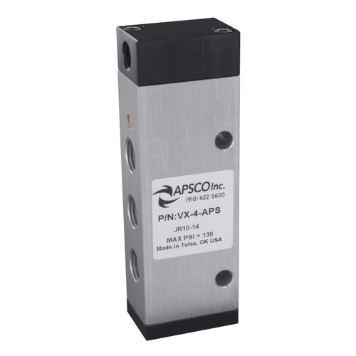 VX-4-APS Apsco 4-Way Air Pilot Shuttle Valve