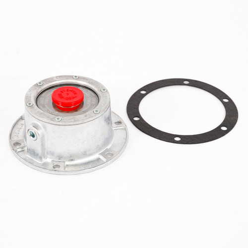 303-4009 Stemco 6 Hole Hub Cap with Side Plug