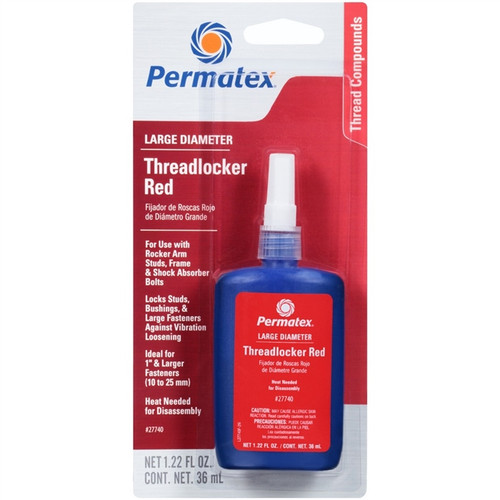 Permatex Large Diameter Threadlocker RED 36 ml P/N: 27740