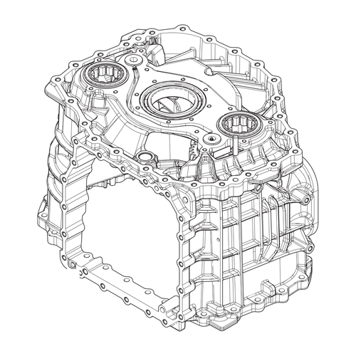 EAHDS-3251 Eaton Fuller Endurant Case Assembly
