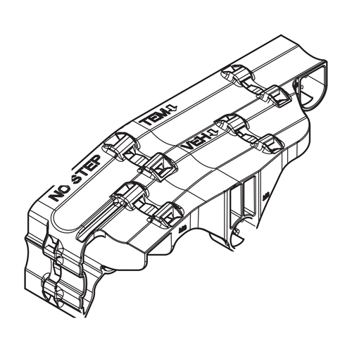 EAHD10001082 Eaton Fuller Endurant Harness Bracket, Rear Housing