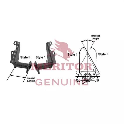Meritor Assembly-Bracket Chamber P/N: A8-3299G6663 or A83299G6663