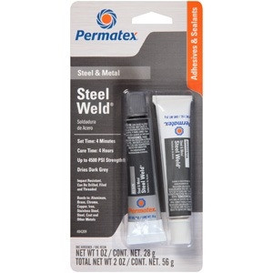 Permatex Steel Weld Epoxy 2 oz. P/N: 84209