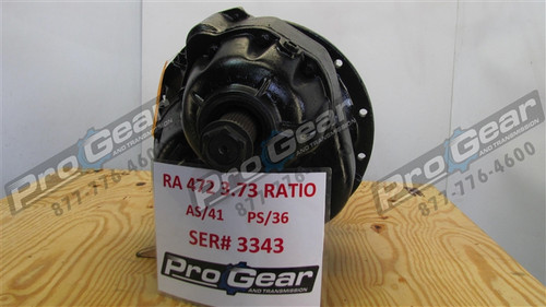 Reman International Differential P/N: RA472-3.73 or RA472 3.73 ratio
