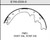 Bendix Brake Shoe P/N: E11603340