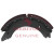 Meritor Brake Shoe P/N: A1-3222D2006 or A13222D2006